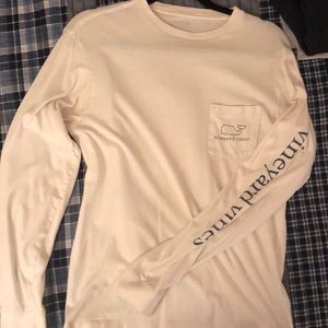 Vineyard Vines Long Sleeve Logo Shirt